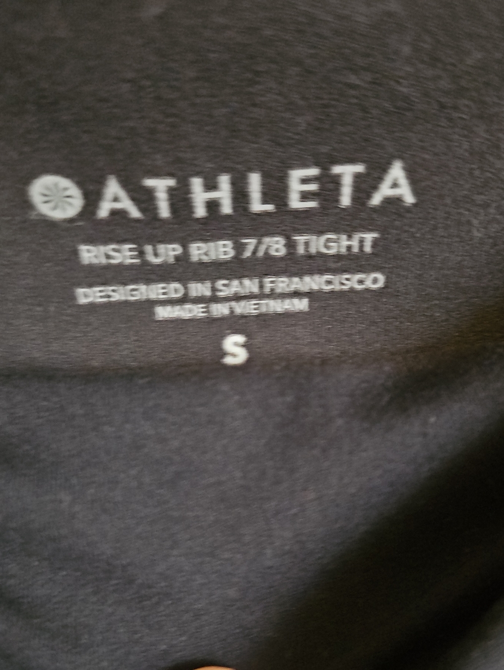 Athleta Ribbed Legging Sz Small - Picture 4 of 11